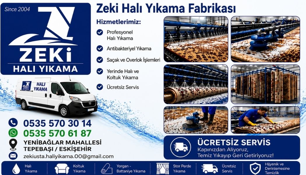 Tepebaşı Yenibağlar Mahallesi halı yıkama